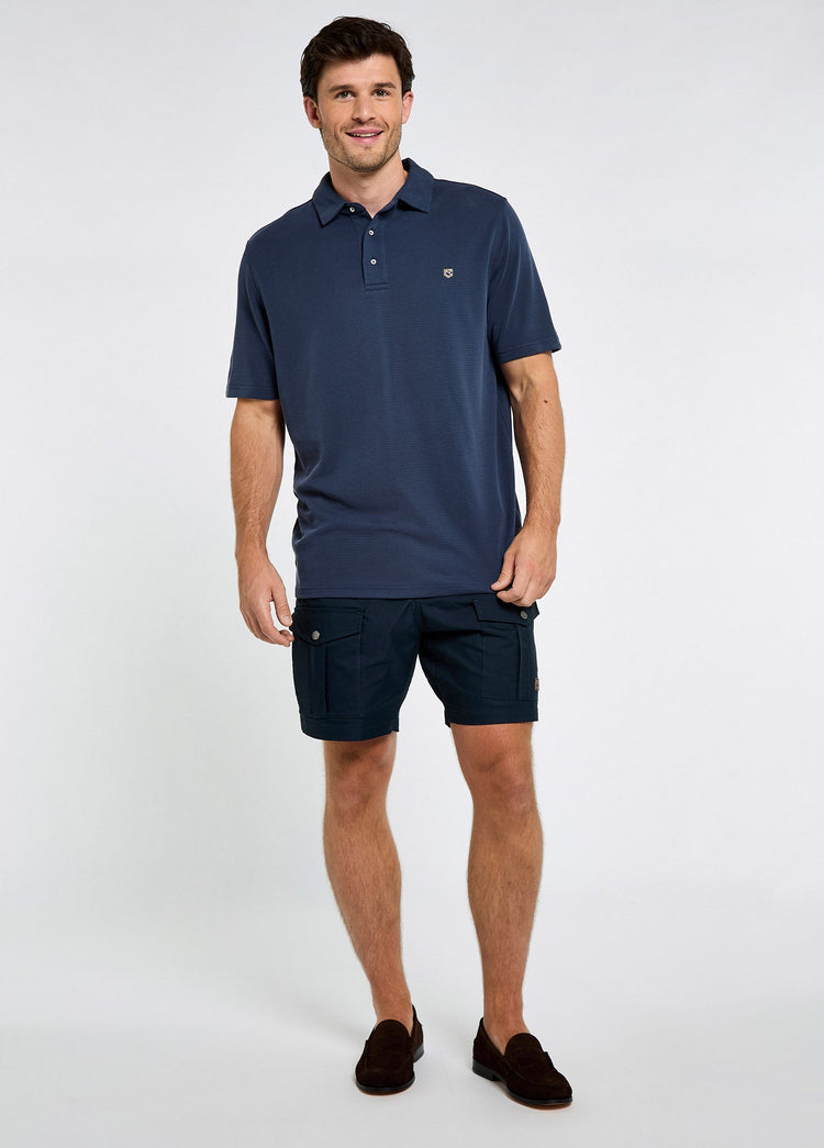 Polo en Tencel™ Modal Gilligan - Navy