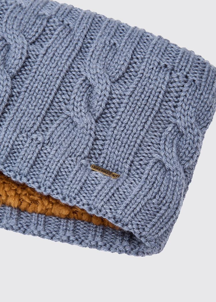 Bandeau torsadé Gleeson - Indigo