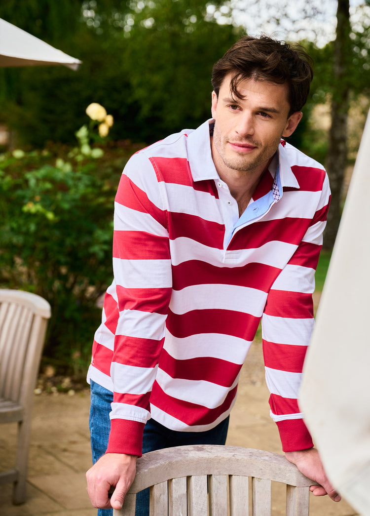 Haut de rugby Goresbridge - Red Multi