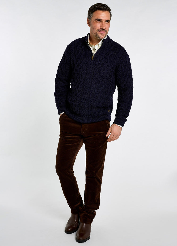 Pull 1/4 zip Henihan - Navy