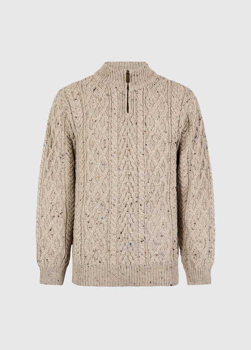 Pull 1/4 zip Henihan - Oatmeal