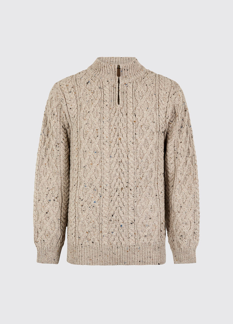 Pull 1/4 zip Henihan - Oatmeal