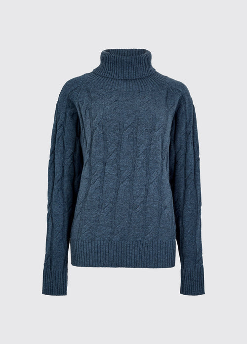 Pull à col roulé Hennessy - Indigo