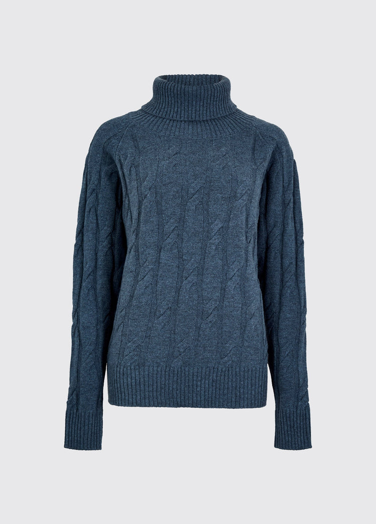 Pull à col roulé Hennessy - Indigo