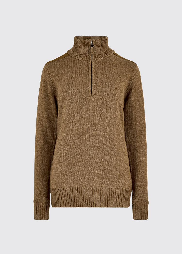 Pull à col zippé Hession  - Elk