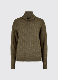 Pull torsadé Hopkins - Dusky Green