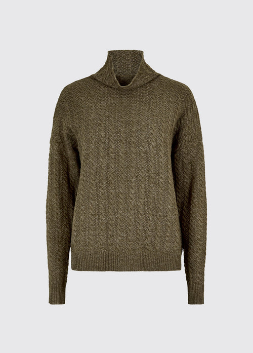 Pull torsadé Hopkins - Dusky Green