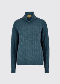 Pull torsadé Hopkins - Indigo