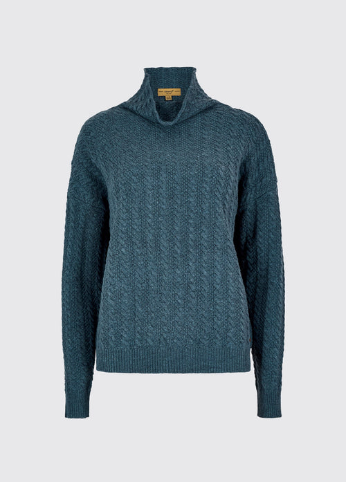 Pull torsadé Hopkins - Indigo