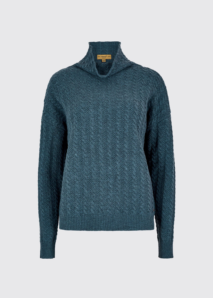 Pull torsadé Hopkins - Indigo