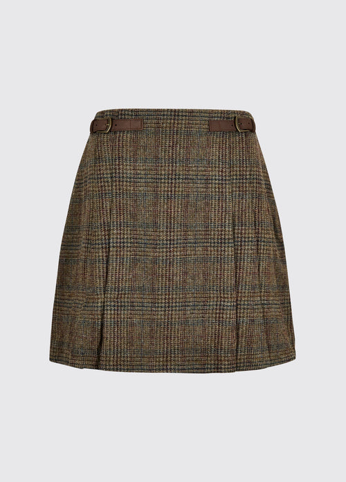Jupe plissée en tweed Hornbeam  - Kelty Glen