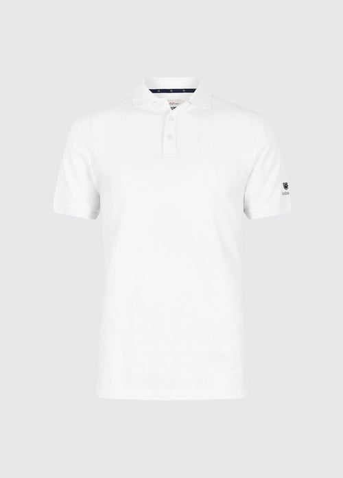 Polo en coton piqué Jennings  - White