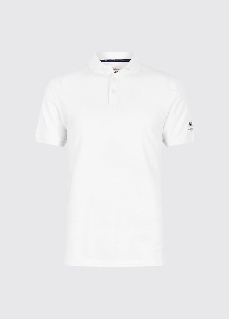 Polo en coton piqué Jennings  - White