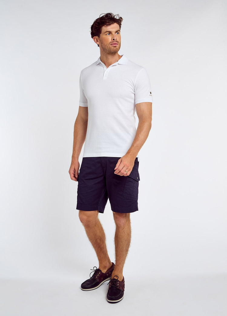 Polo en coton piqué Jennings  - White