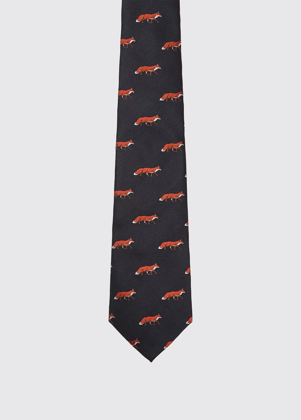 Cravate Pour Homme Motif Renards - 100% Polyester, Longueur 145 Cm - Style Décontracté Chic Pour Mariage, Bureau