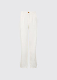 Pantalon en lin Kelby - White