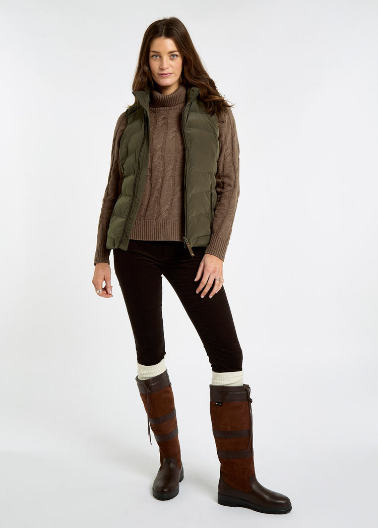 Gilet matelassé Kilcarey - Olive