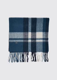 Écharpe en laine Kinvara - Indigo