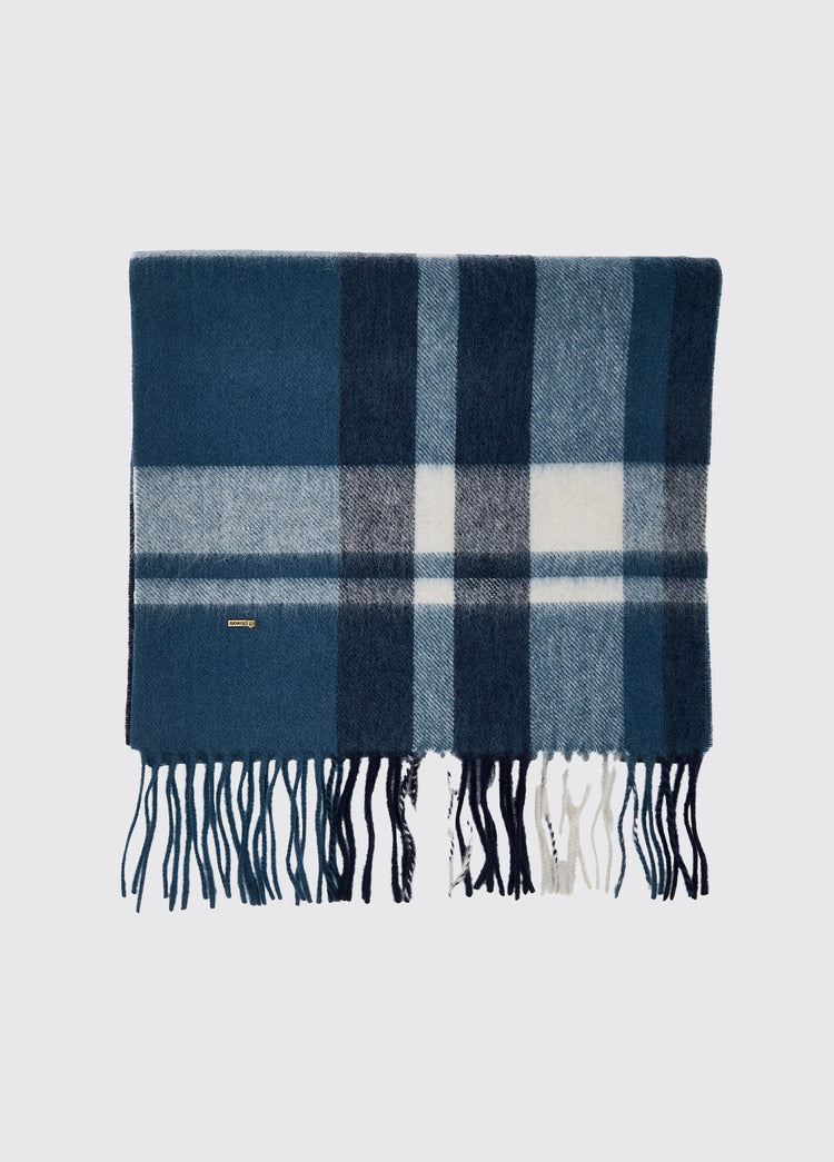 Écharpe en laine Kinvara - Indigo