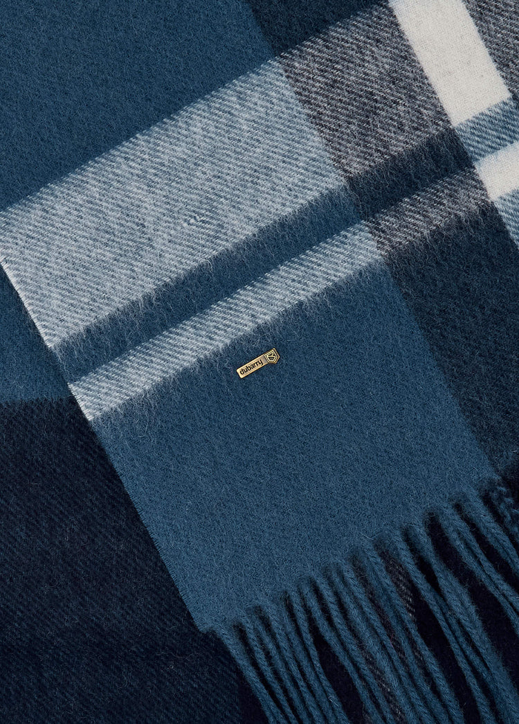 Écharpe en laine Kinvara - Indigo
