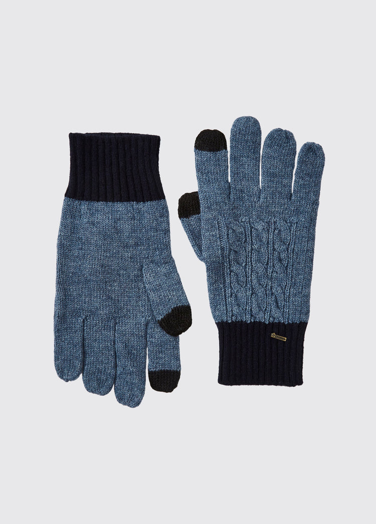 Gants tricotés Ballyhide - Navy