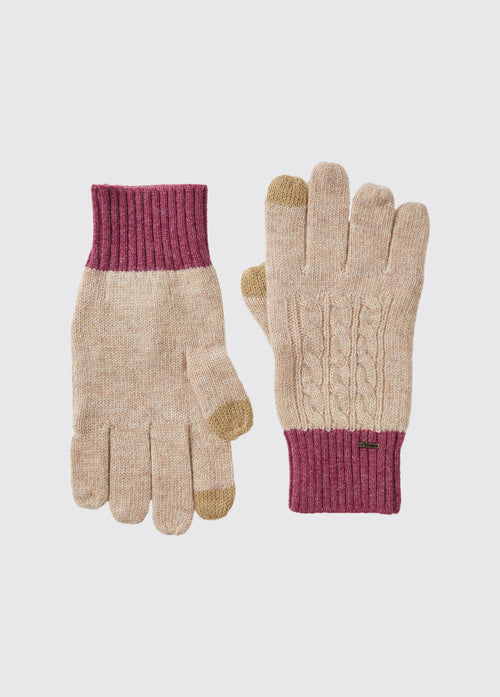 Gants tricotés Ballyhide - Oat