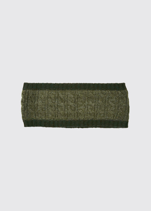 Bandeau tricoté Walton - Olive