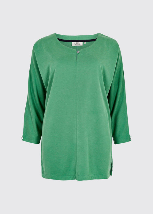 Mountlucas 3/4 sleeve Top - Kelly Green