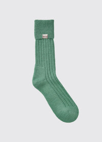 Chaussettes en alpaga de Holycross - Crab Apple