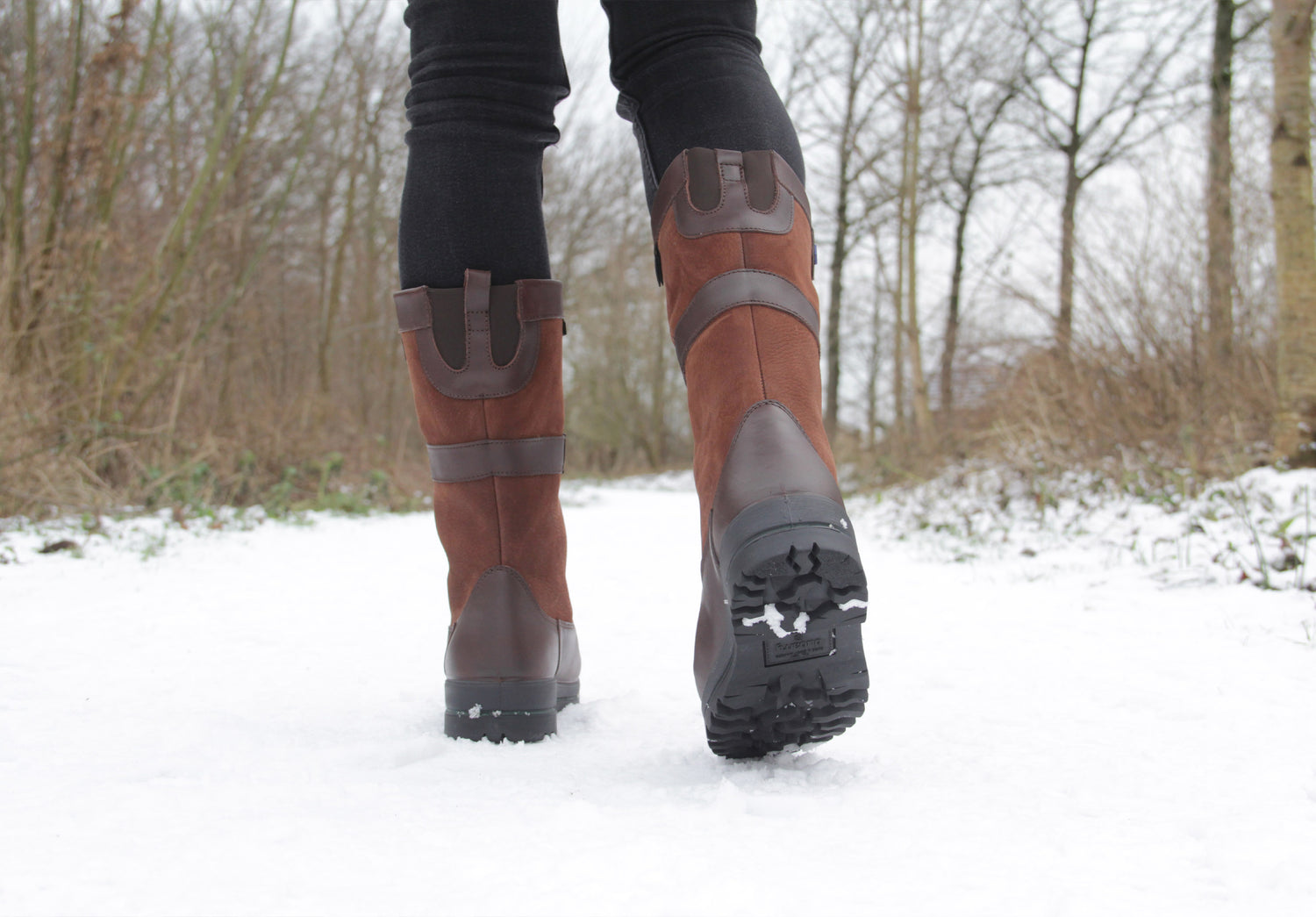 Bottes de neige mi-mollet pour femmes FUNMOON - Marron - Talon carré - Fermeture à zip Marron - Chaussures Bottes de neige mi-mollet pour femmes FUNMOON - Marron - Talon carré - Fermeture à zip Marron - Chaussures