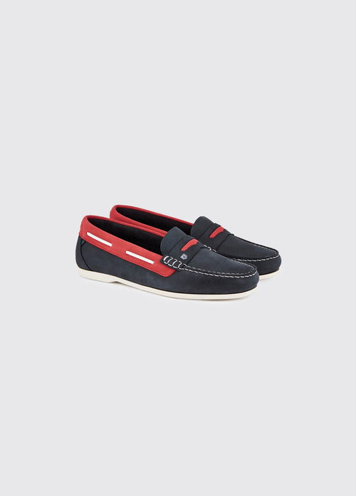 Chaussures de pont Belize -  Denim/Red