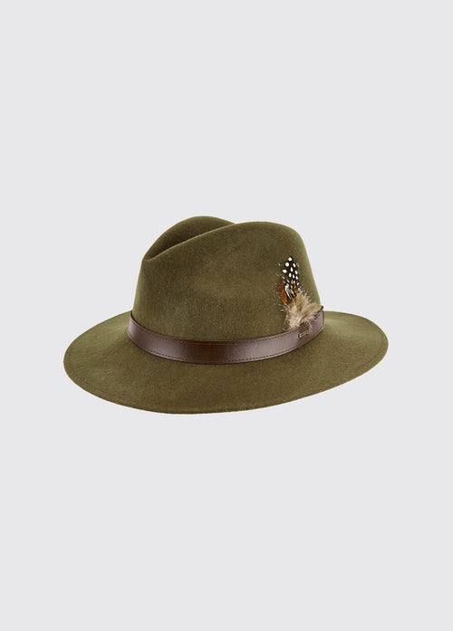 Casquette feutre Gallagher- Olive