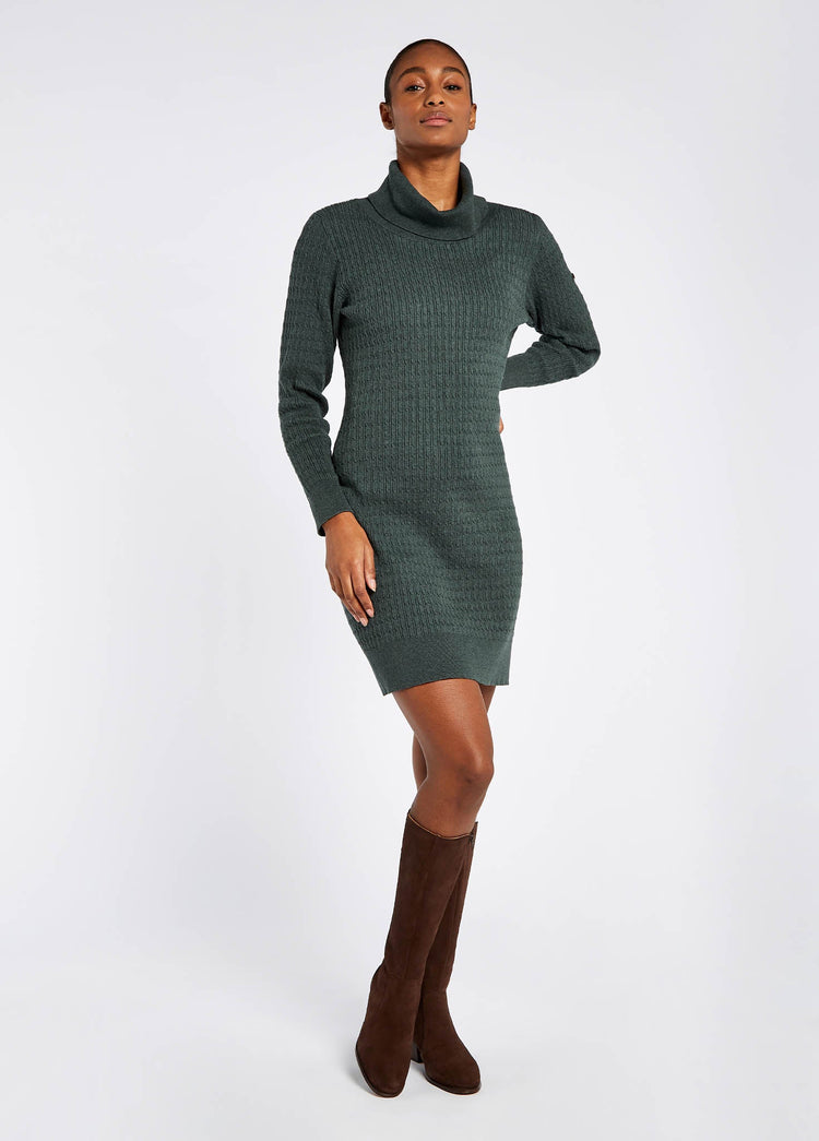 Robe en maille Raheen pour femme - Verdigris