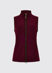 Gilet polaire Carbury Femme - Ox Blood