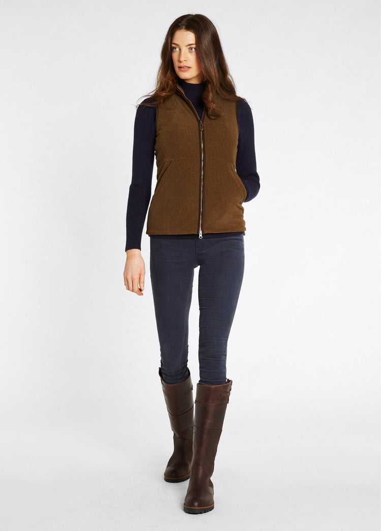 Gilet polaire Carbury Femme - Walnut