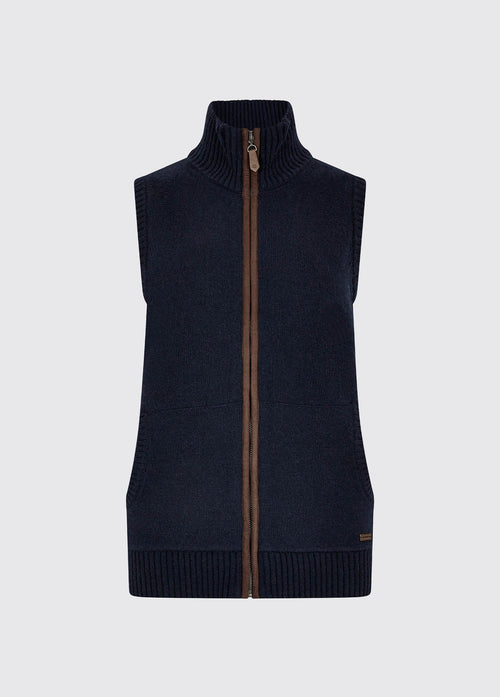 Sheedy Knit Bodywarmer - Navy