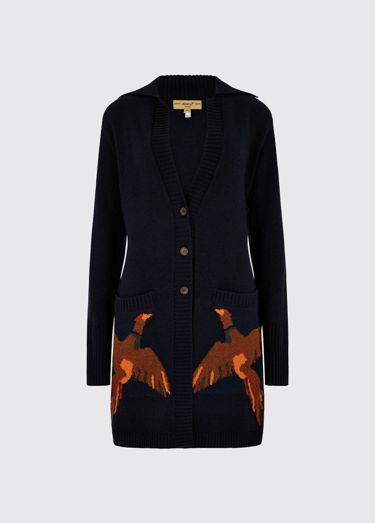 Cardigan en maille Dromore - Navy