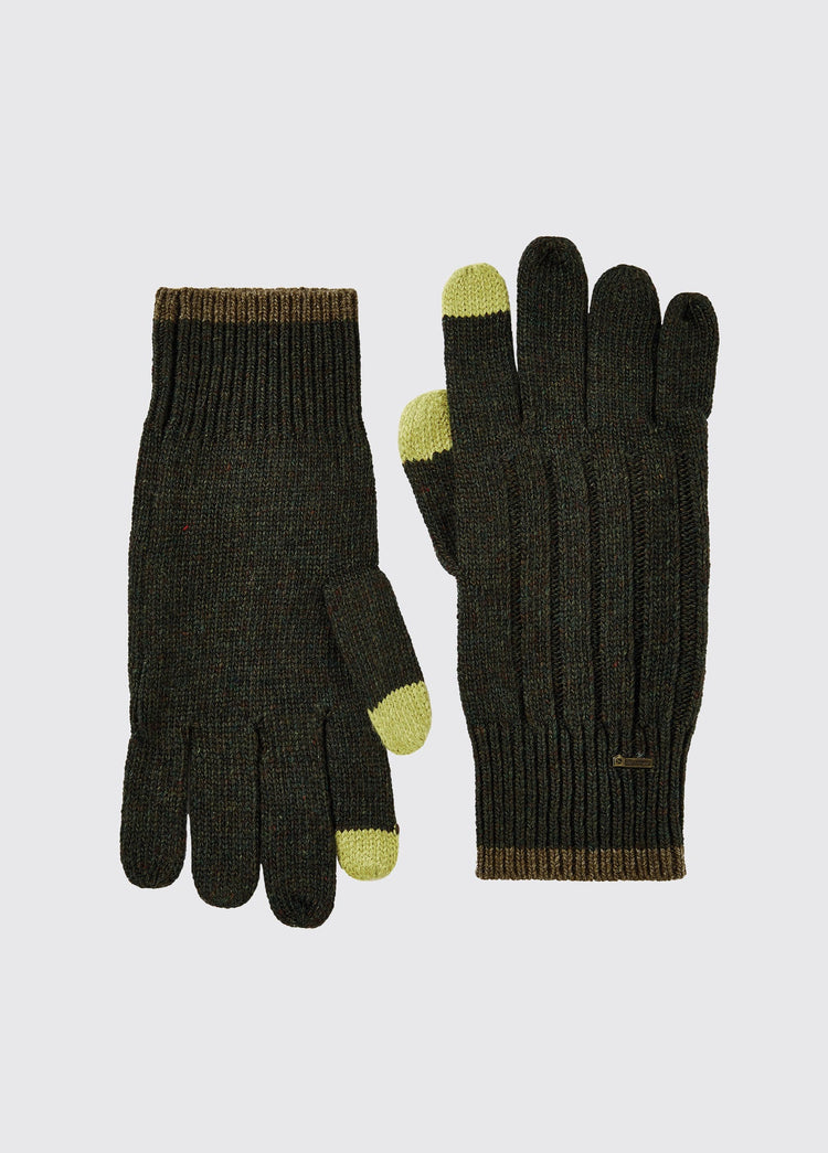 Gants en laine Marsh - Olive