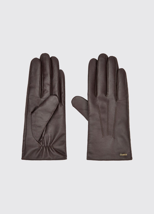 Gants en cuir Sheehan- Mahogany