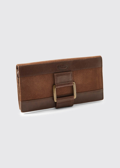 Porte-monnaie en cuir Dunbrody- Walnut