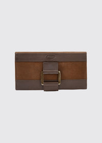 Porte-monnaie en cuir Dunbrody- Walnut