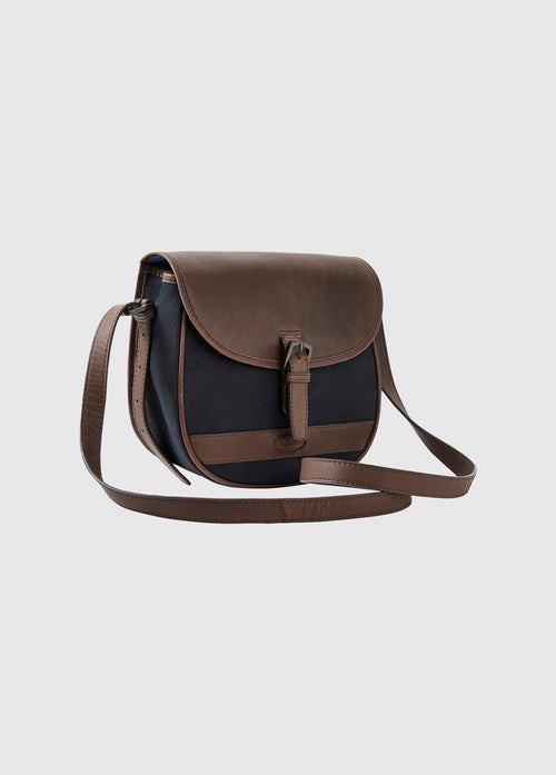 Sac de selle en cuir Clara








 -  Navy/Brown