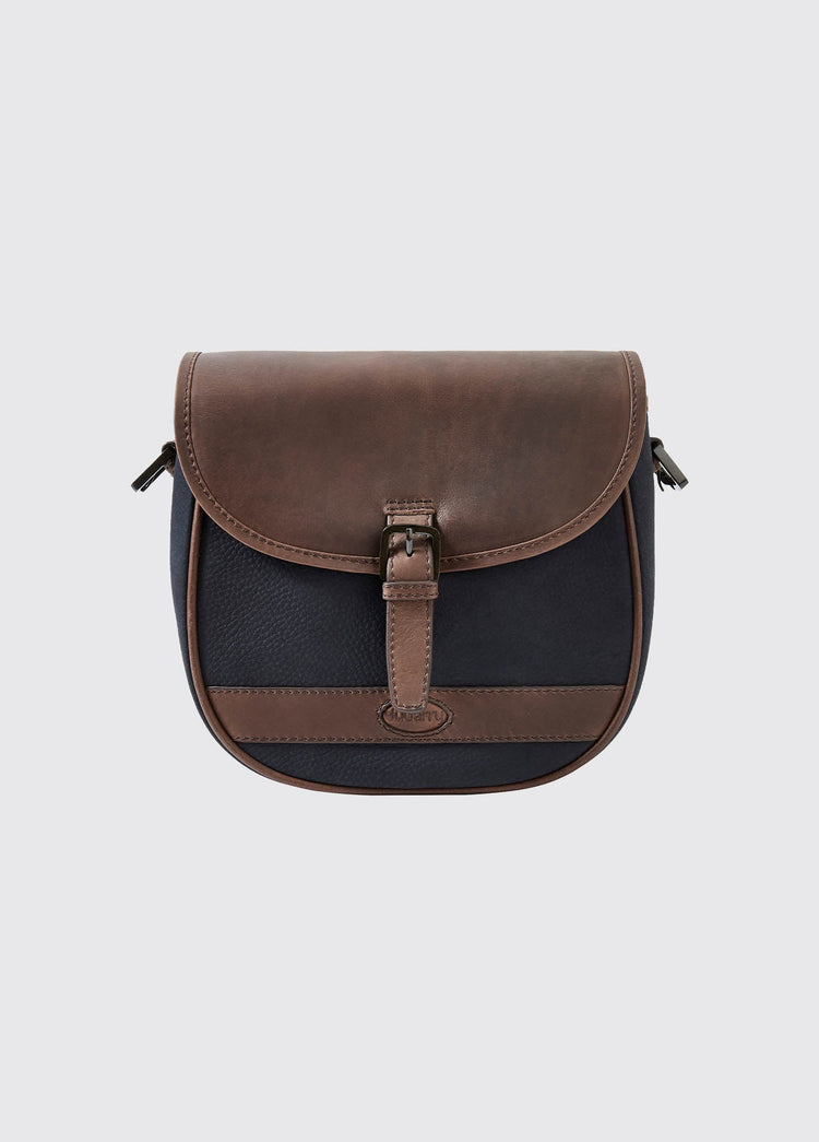 Sac de selle en cuir Clara








 -  Navy/Brown