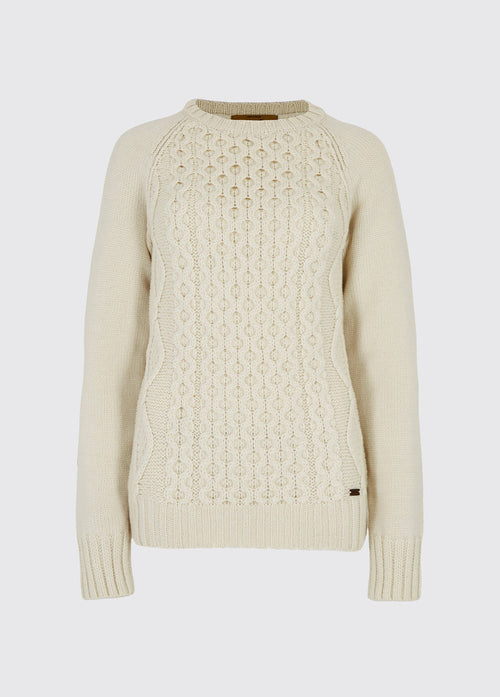 Pull Mérinos Shanley Femme - Cream