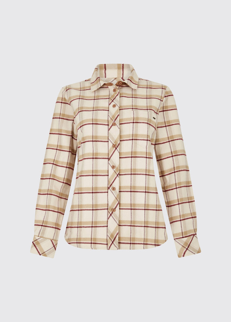 Japonica Check Shirt - Cream