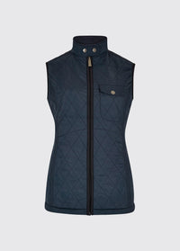 Gilet matelassé doublé en polaire Rathdown pour femme - Navy