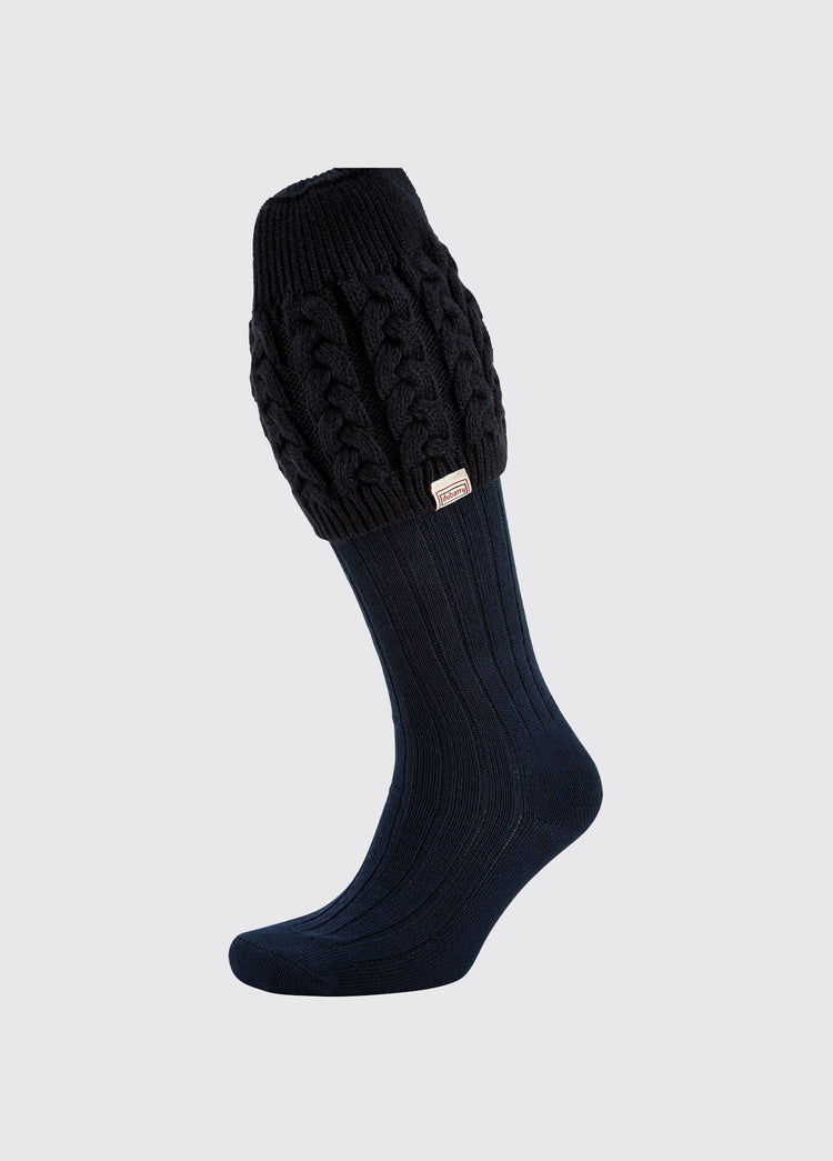 Chaussettes tricotées Trinity -  Navy