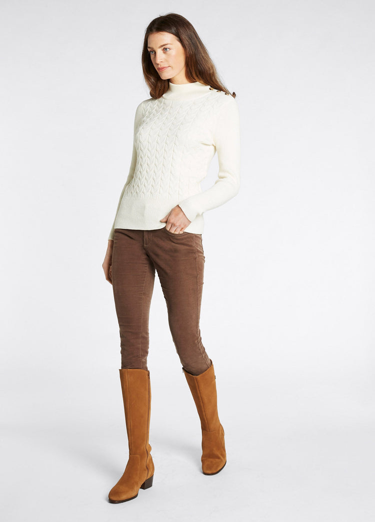 Claremont Women’s Sweater - Chalk