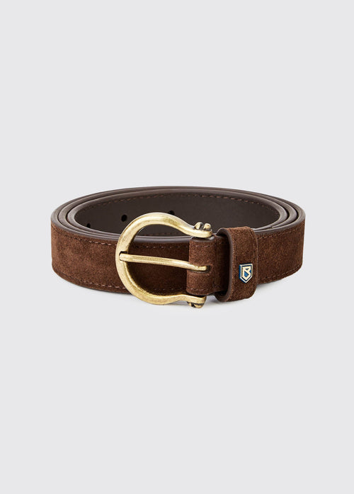 Ceinture en daim Archway - Cigar