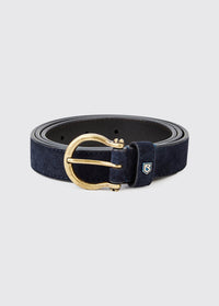 Ceinture en daim Archway - Navy